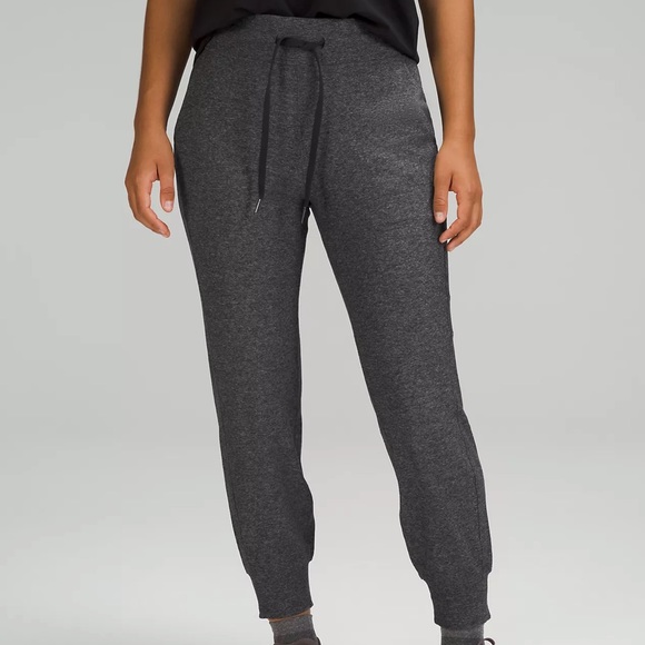 Lulu lemon ready to Rulu high rise full length joggers dark grey - Picture 1 of 8